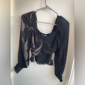 (REVOLVE) Thea Top in Black - HEARTLOOM